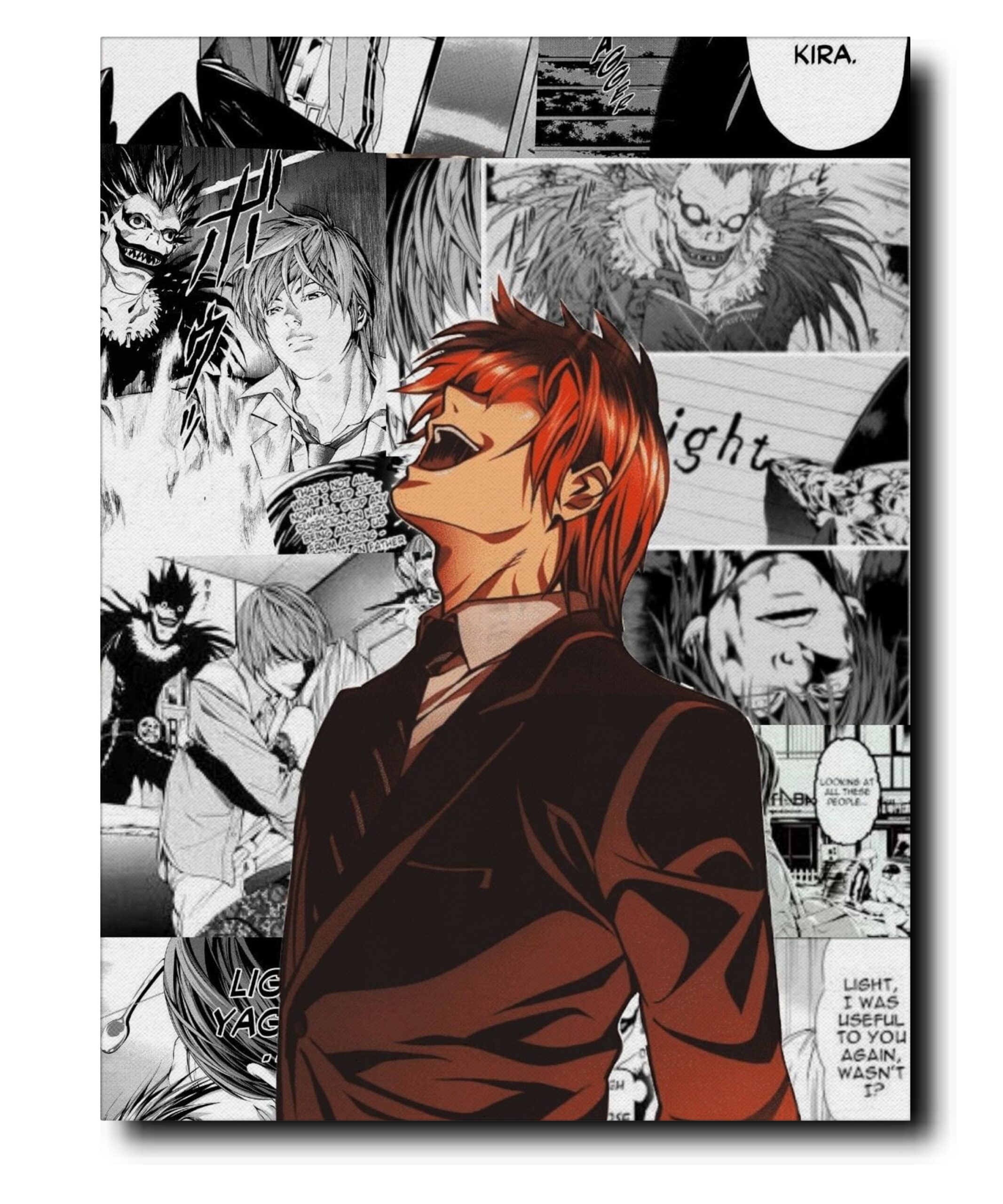 Deathnote - Kira 01 - Metal Posters 1.1 Deathnote Kira 01 Metal Posters 1.1 1 scaled
