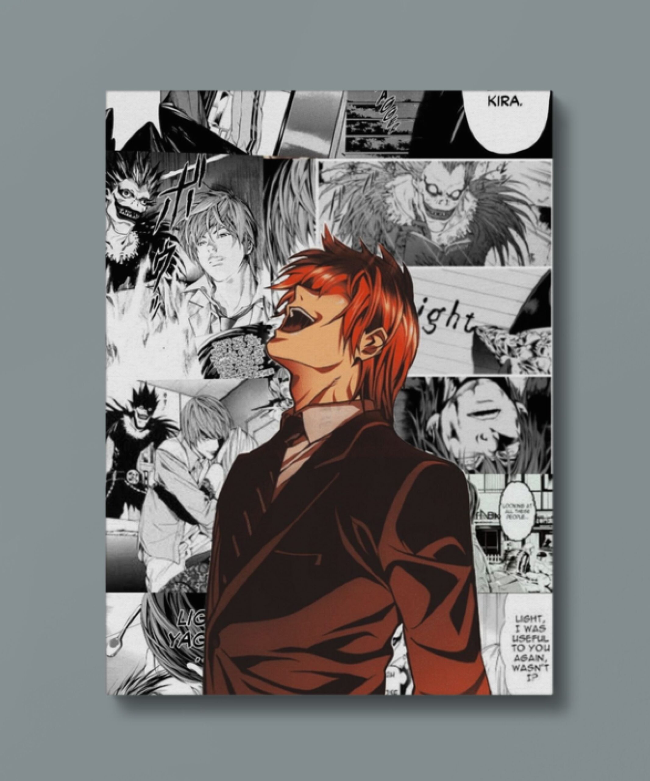 Deathnote - Kira 01 - Metal Posters 1.2 Deathnote Kira 01 Metal Posters 1.2 scaled