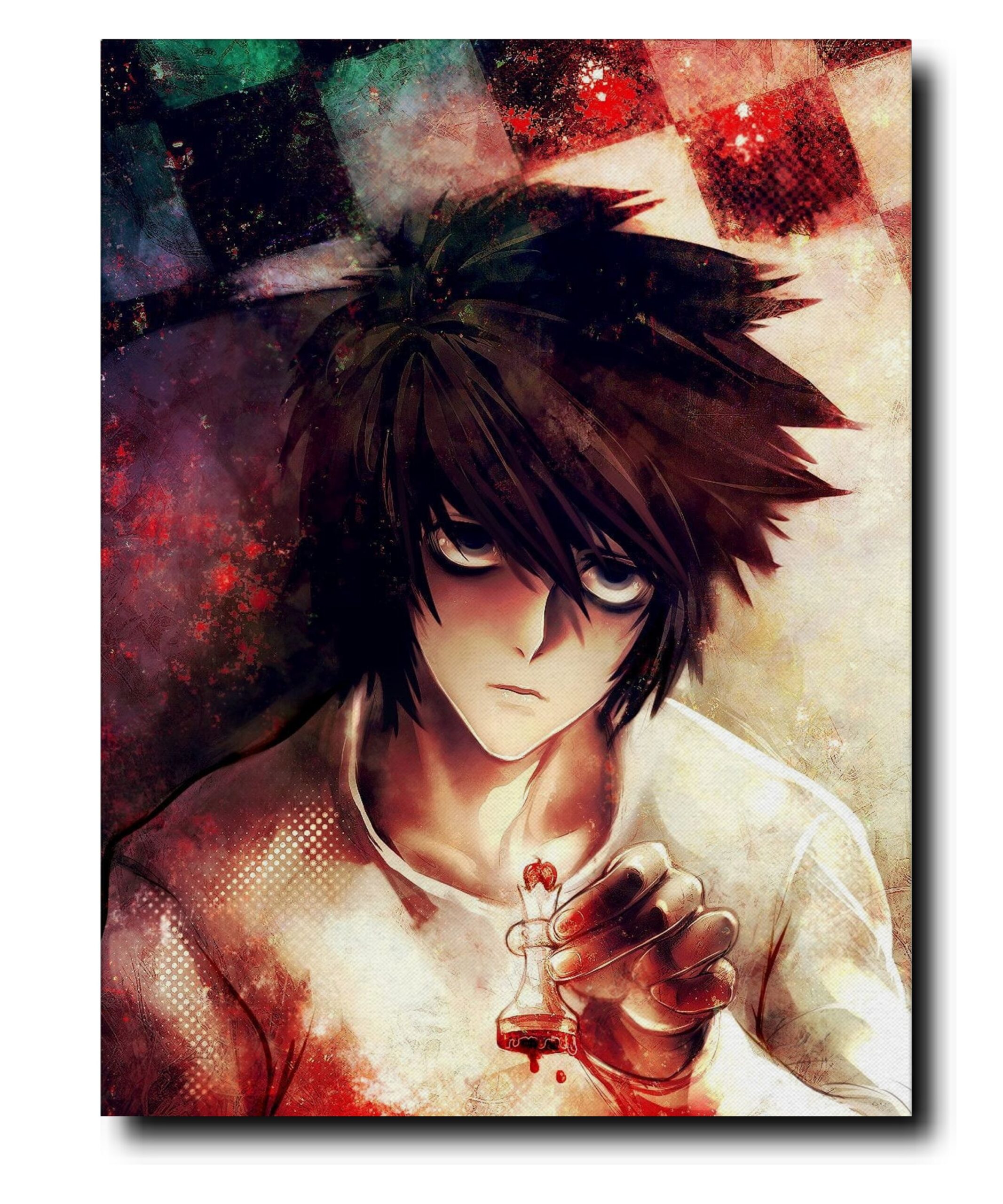 Deathnote L 2 - Metal Posters 2.1 Deathnote L 2 Metal Posters 2.1 1 scaled