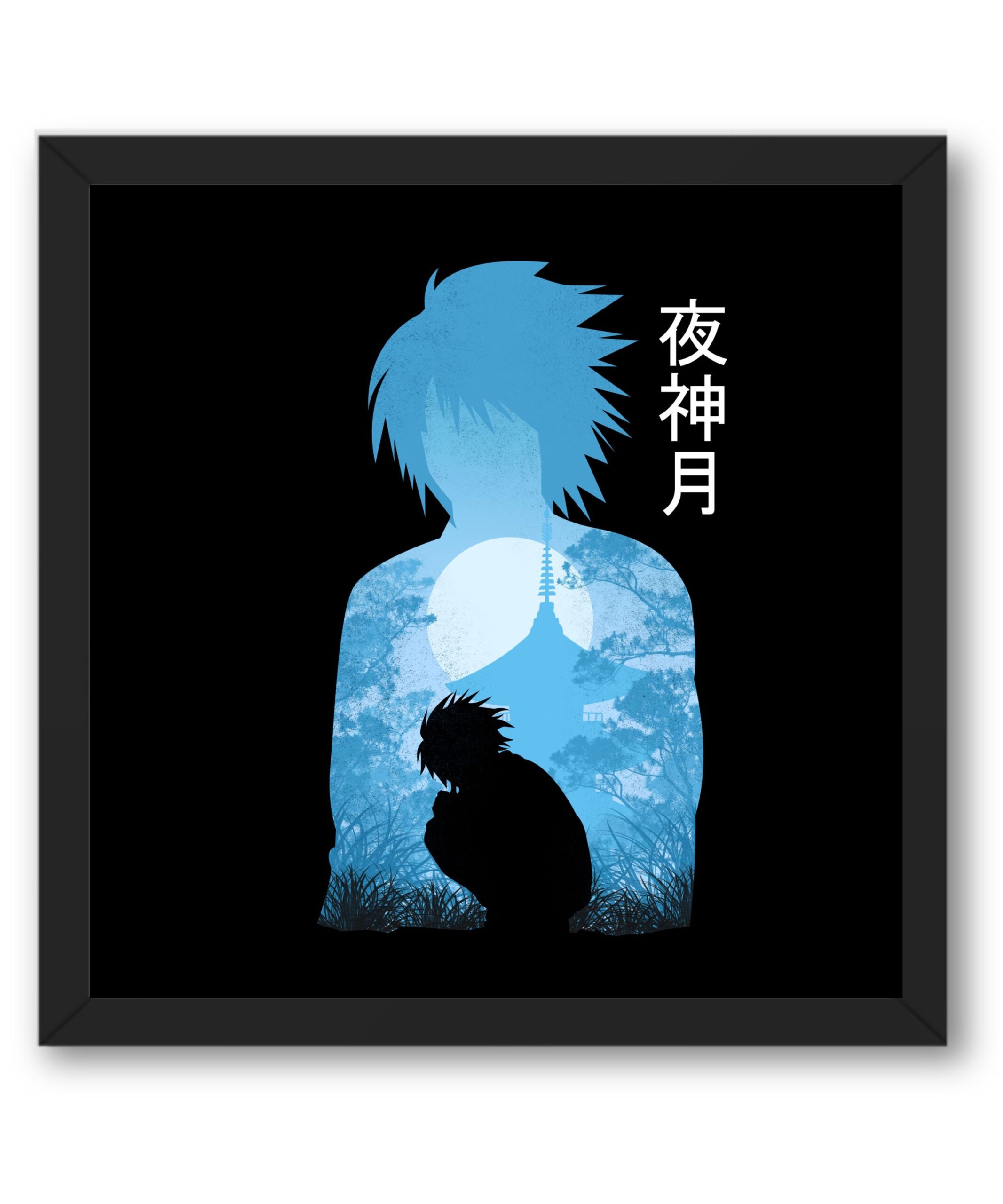 Deathnote L 3 - Framed Poster Deathnote L 3 Framed Poster 1 scaled