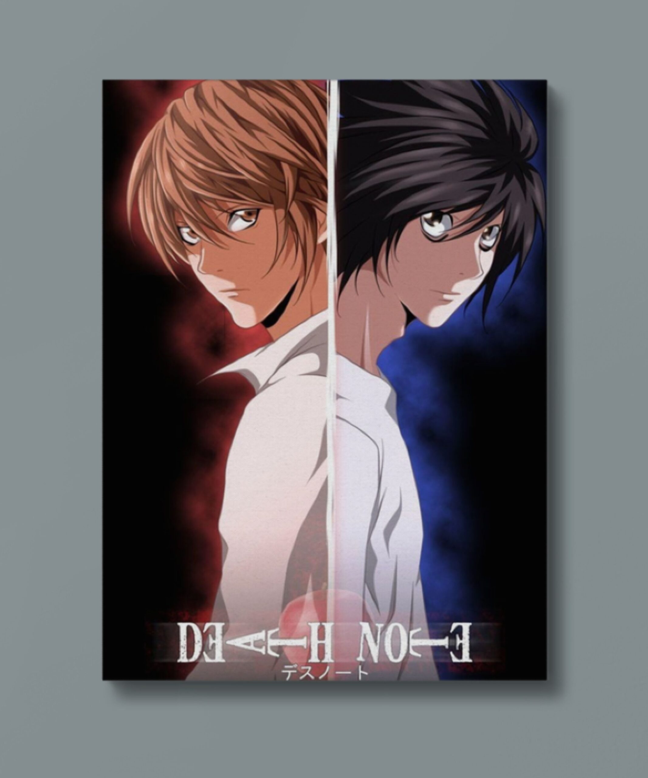 Deathnote - L Kira Dual - Metal Poster 1.1 Deathnote L Kira Dual Metal Poster 1.1 scaled