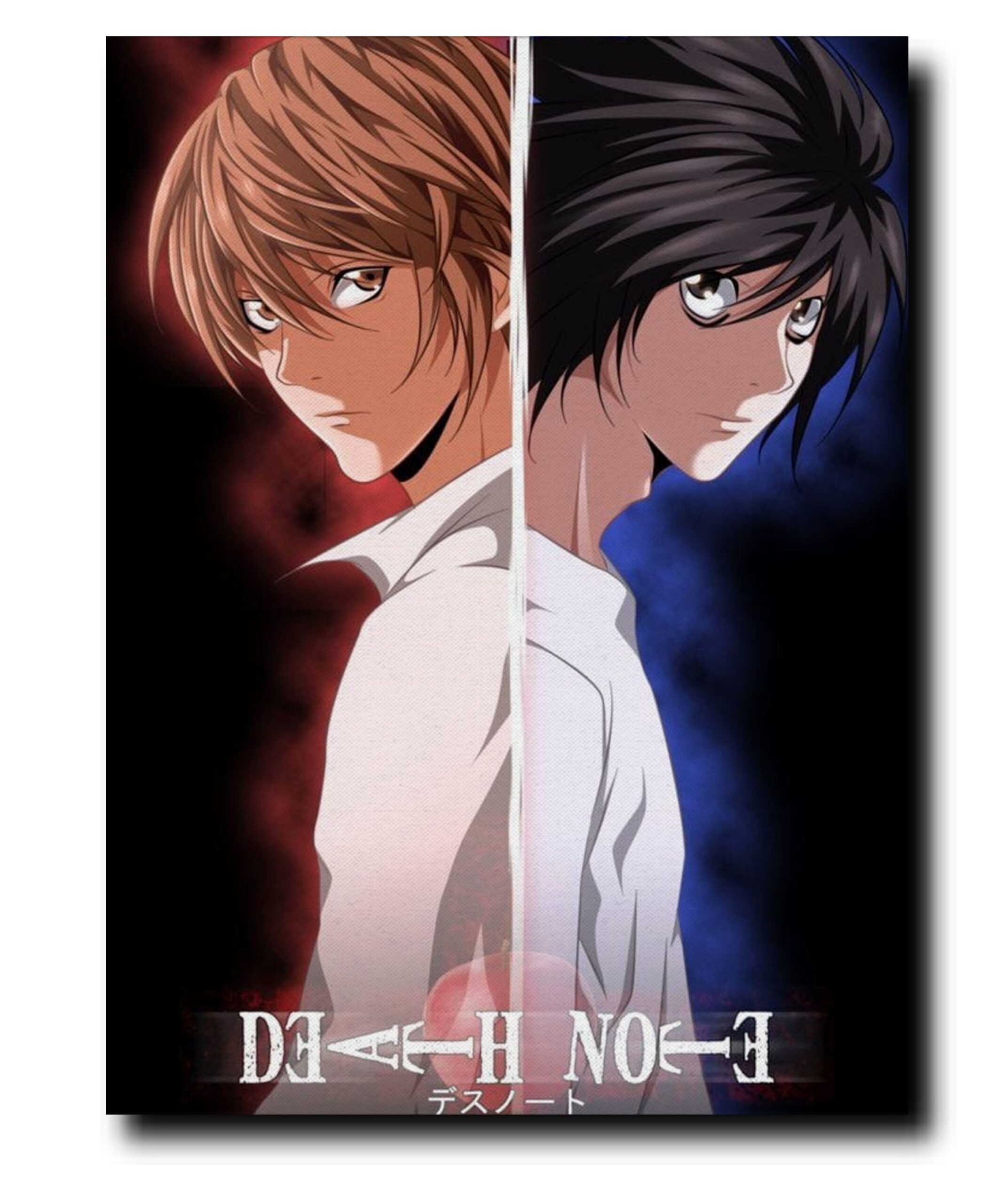 Deathnote - L Kira Dual - Metal Poster 1.2 Deathnote L Kira Dual Metal Poster 1.2 2 scaled