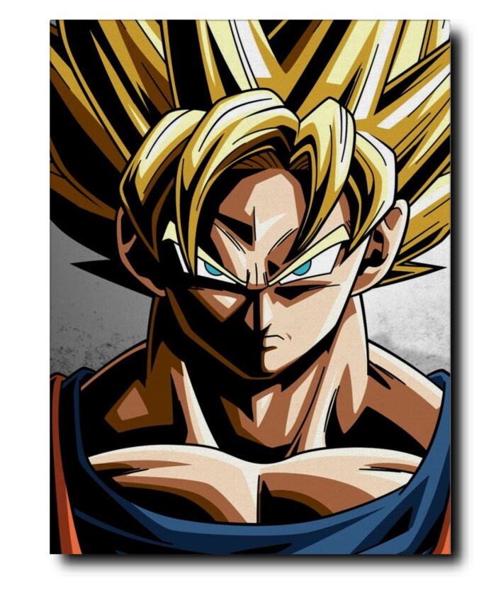 Dragonball Goku 2 Metal Posters 1.2 scaled