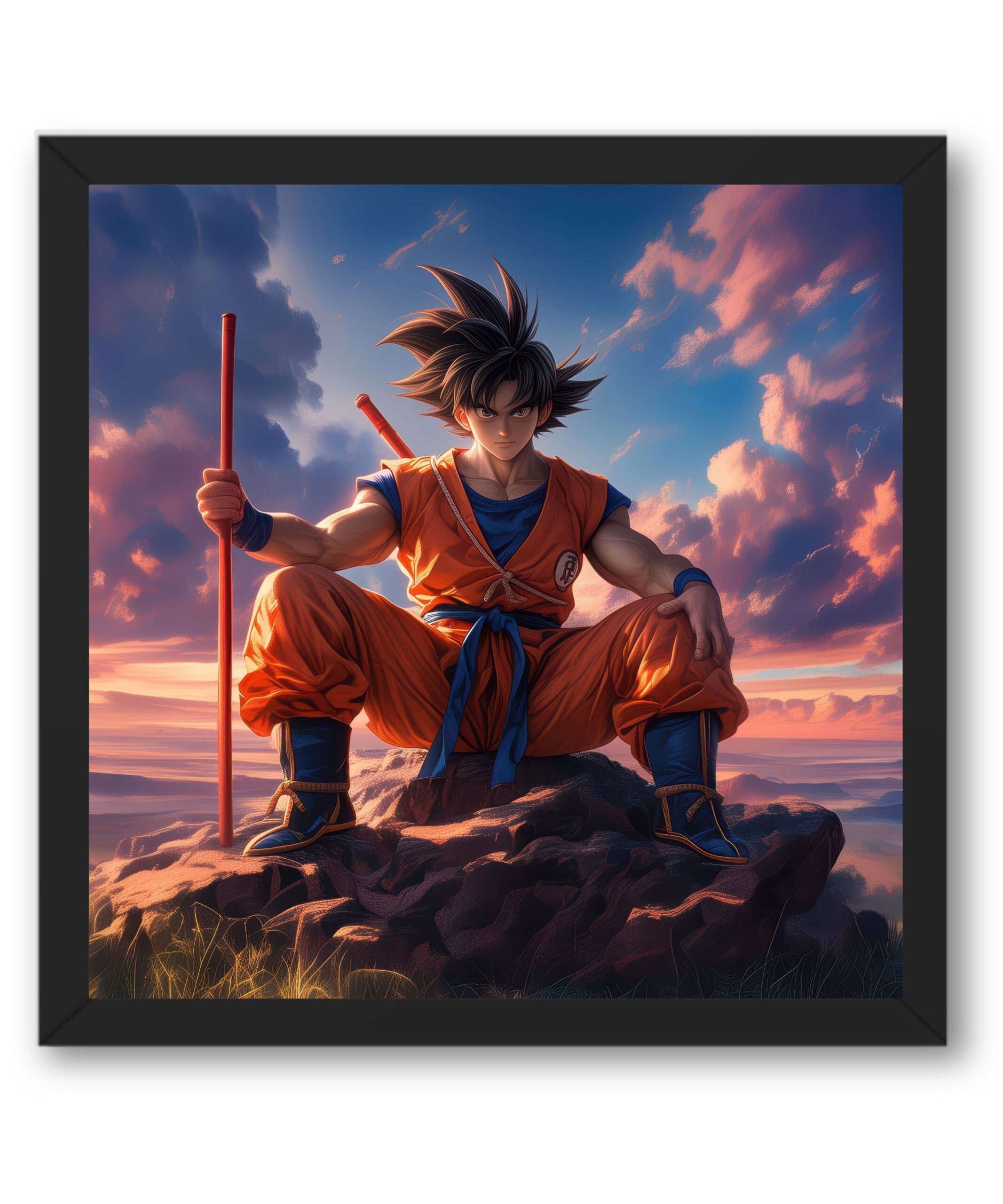 Dragonball - Goku - 5 - Framed Poster Dragonball Goku 5 Framed Poster 1 scaled