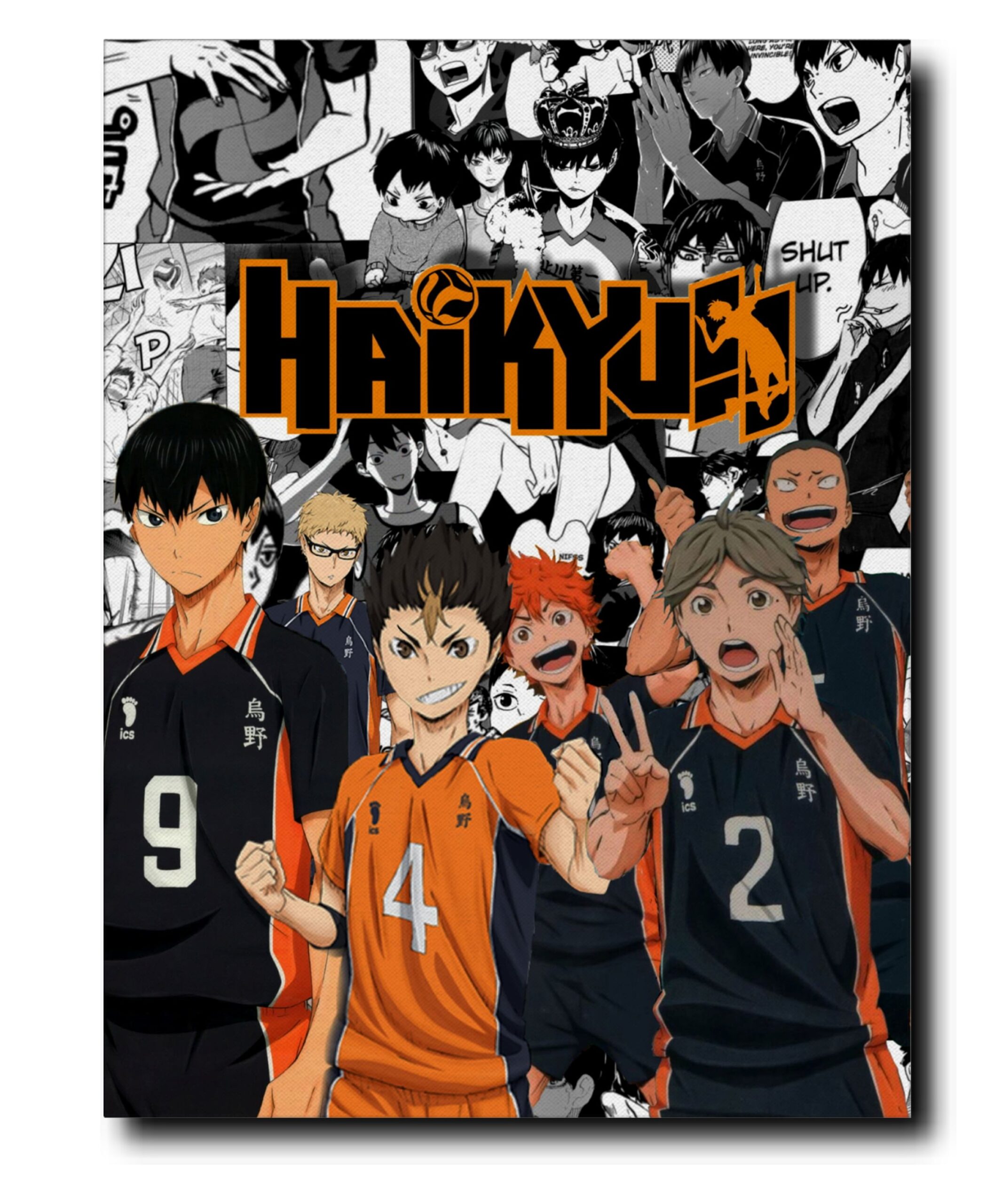 Haikyu - All Characters 01 - Metal Poster 1.1 Haikyu All Characters 01 Metal Poster 1.1 1 scaled