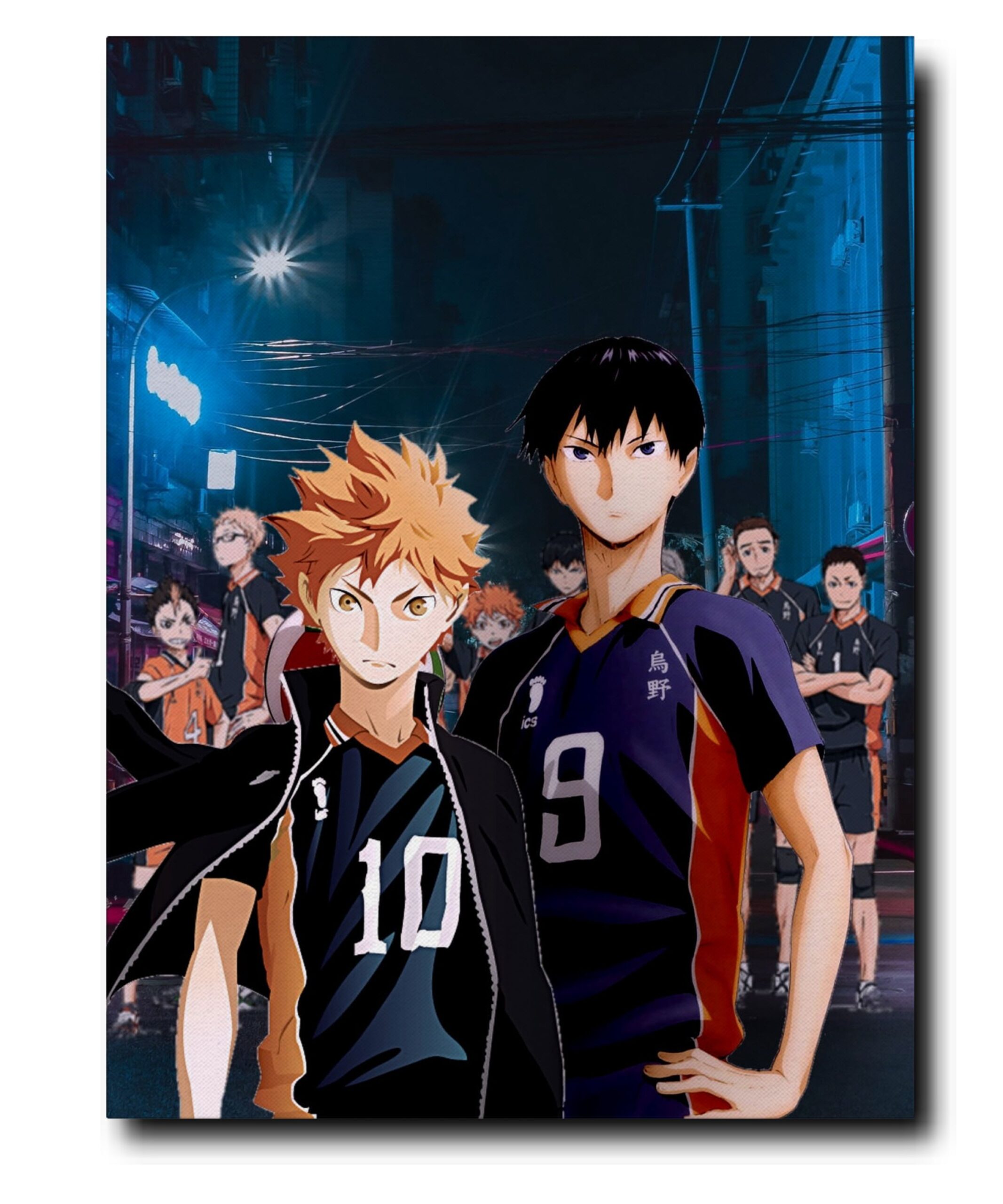 Haikyu - All Characters 02 - Metal Poster 2.1 Haikyu All Characters 02 Metal Poster 2.1 1 scaled