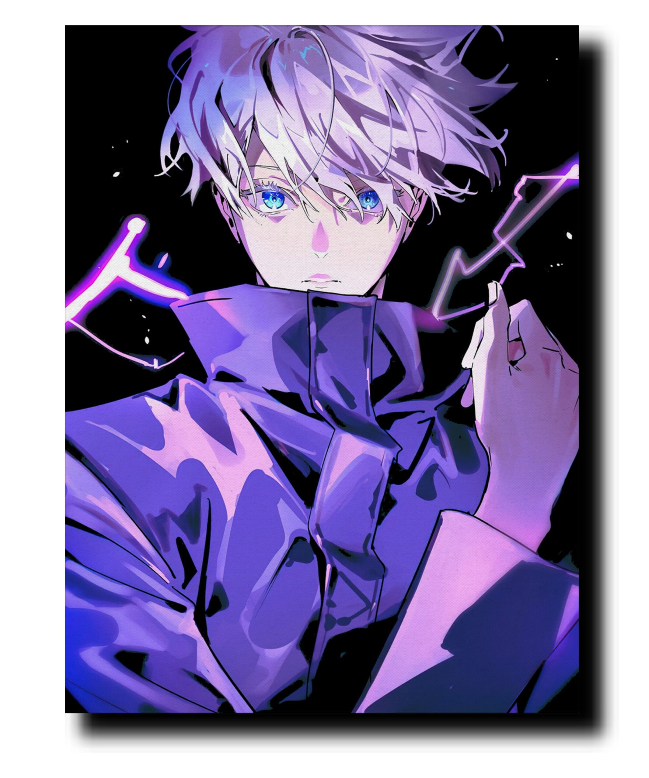 Jujutsu Kaisen - Gojo 01 Metal Poster 1.1 Jujutsu Kaisen Gojo 01 Metal Poster 1.1 scaled