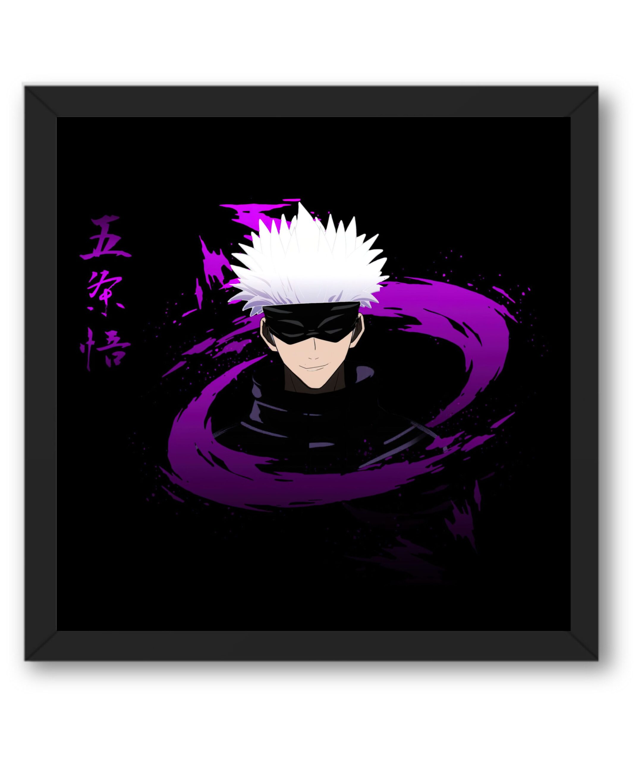 Jujutsu Kaisen - Gojo 9 - Framed Poster. Jujutsu Kaisen Gojo 9 Framed Poster 1 scaled