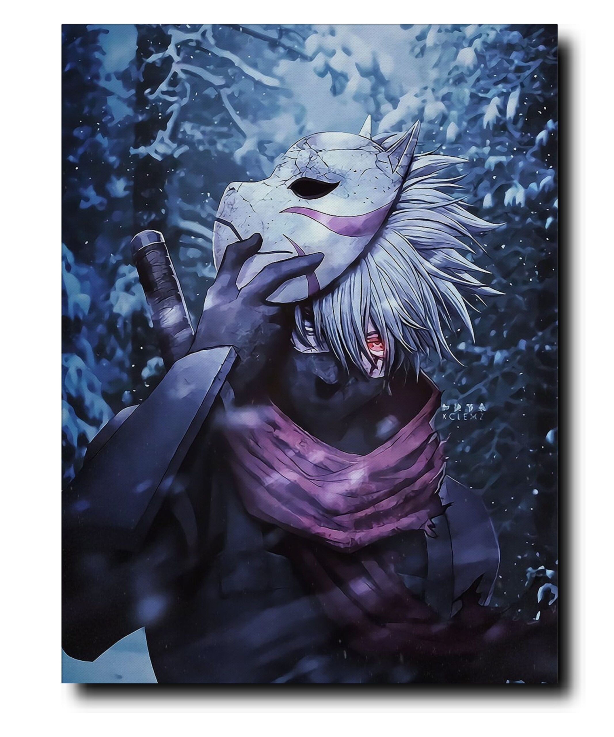 Naruto - Kakashi 5 - Metal Posters 5.1 Naruto Kakashi 5 Metal Posters 5.1 1 scaled