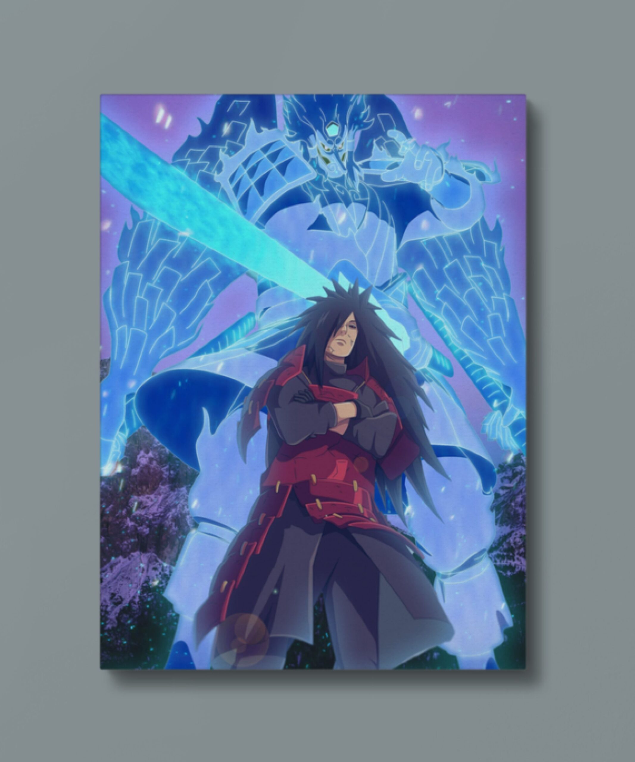 Naruto - Madara Uchiha 01 - Metal Posters 1.2 Naruto Madara Uchiha 01 Metal Posters 1.2 scaled