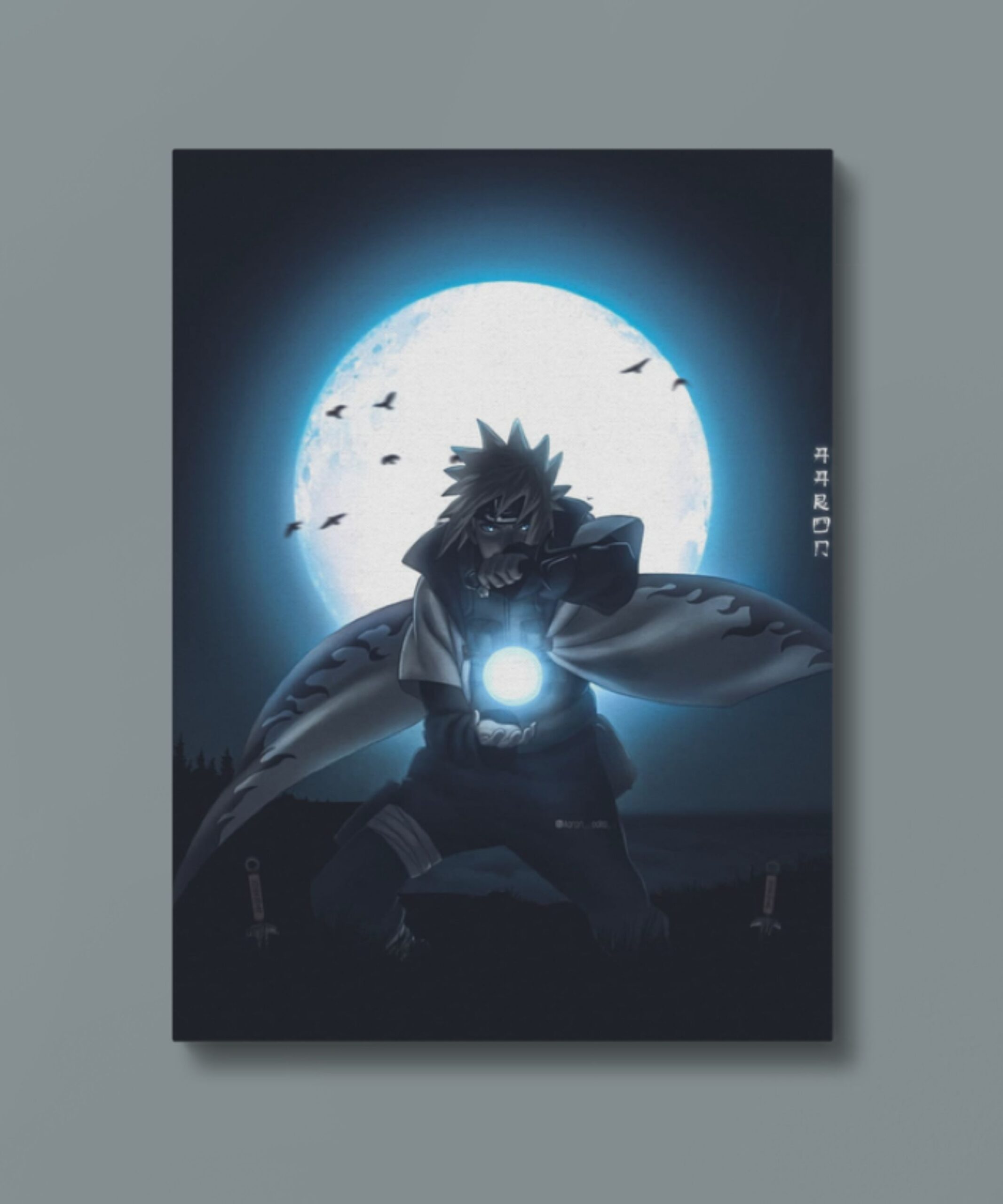 Naruto - Minato 01 - Metal Posters 1.2 Naruto Minato 01 Metal Posters 1.2 scaled