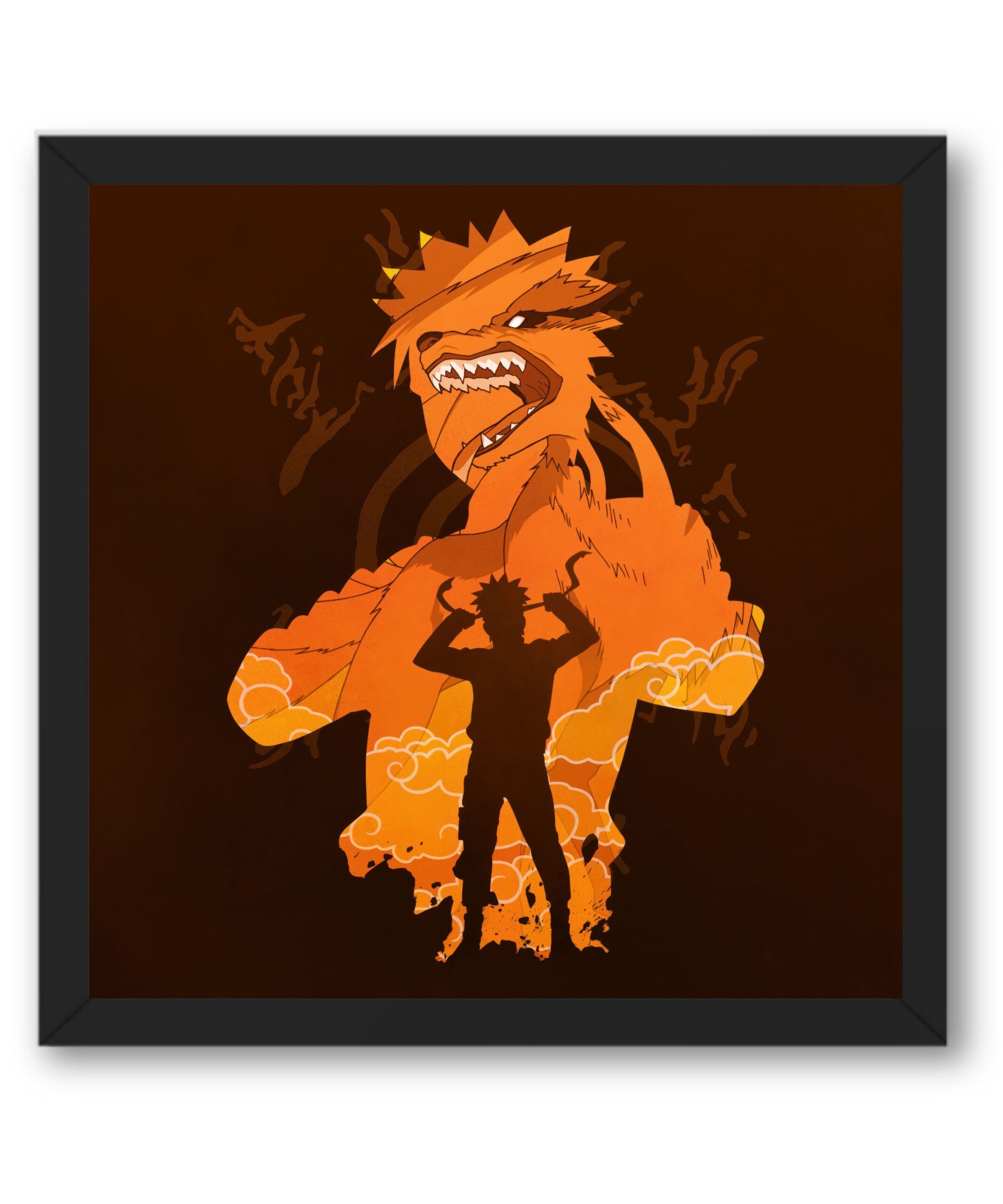 Naruto - Naruto 4 - Framed Poster Naruto Naruto 4 Framed Poster scaled