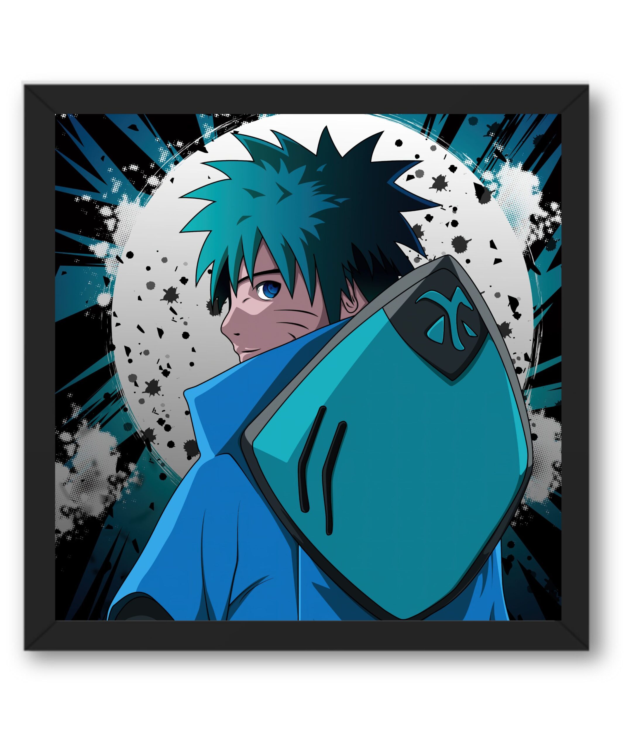 Naruto - Naruto 5 - Framed Poster Naruto Naruto 5 Framed Poster scaled
