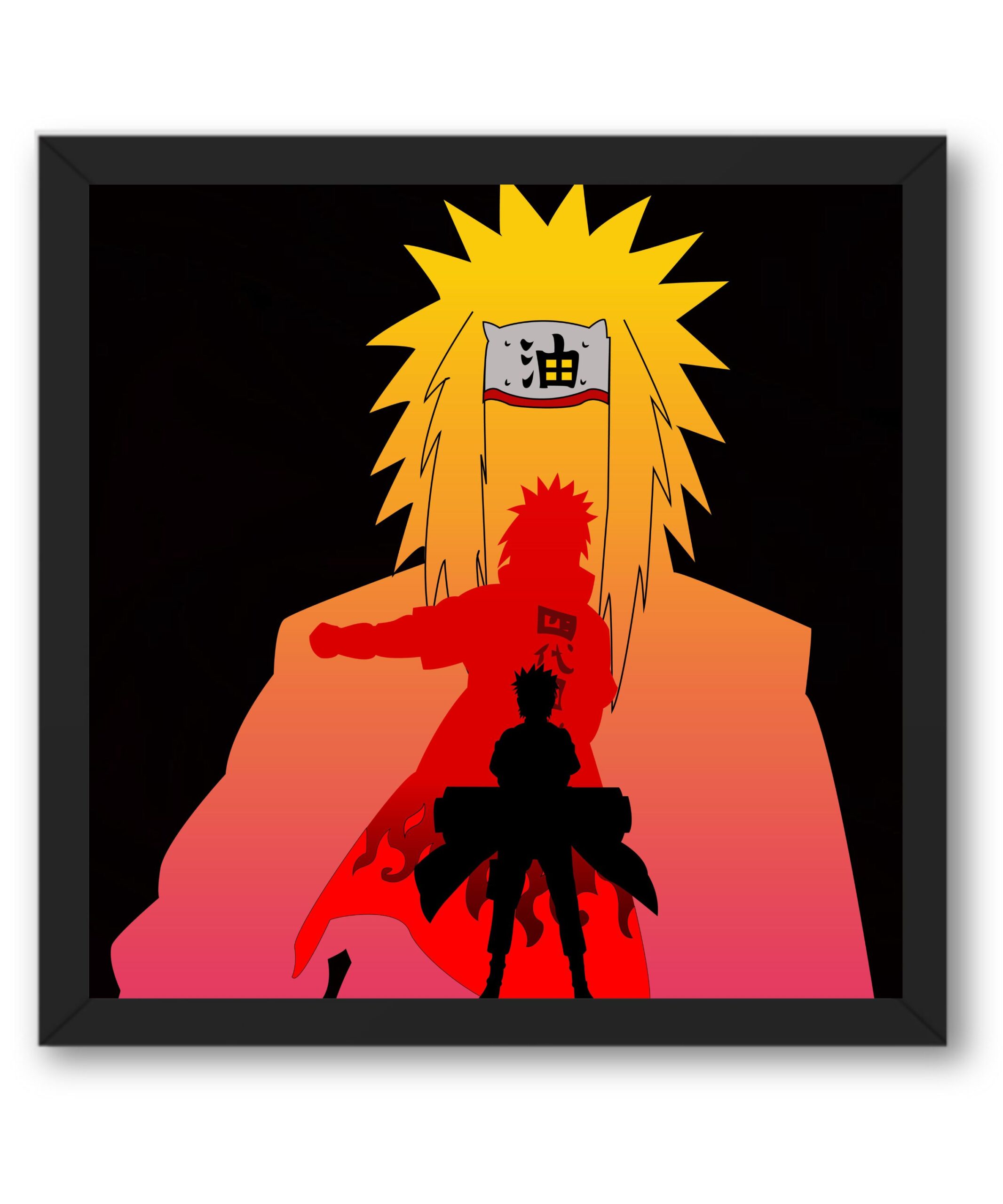 Naruto - Naruto 6 - Framed Poster Naruto Naruto 6 Framed Poster scaled