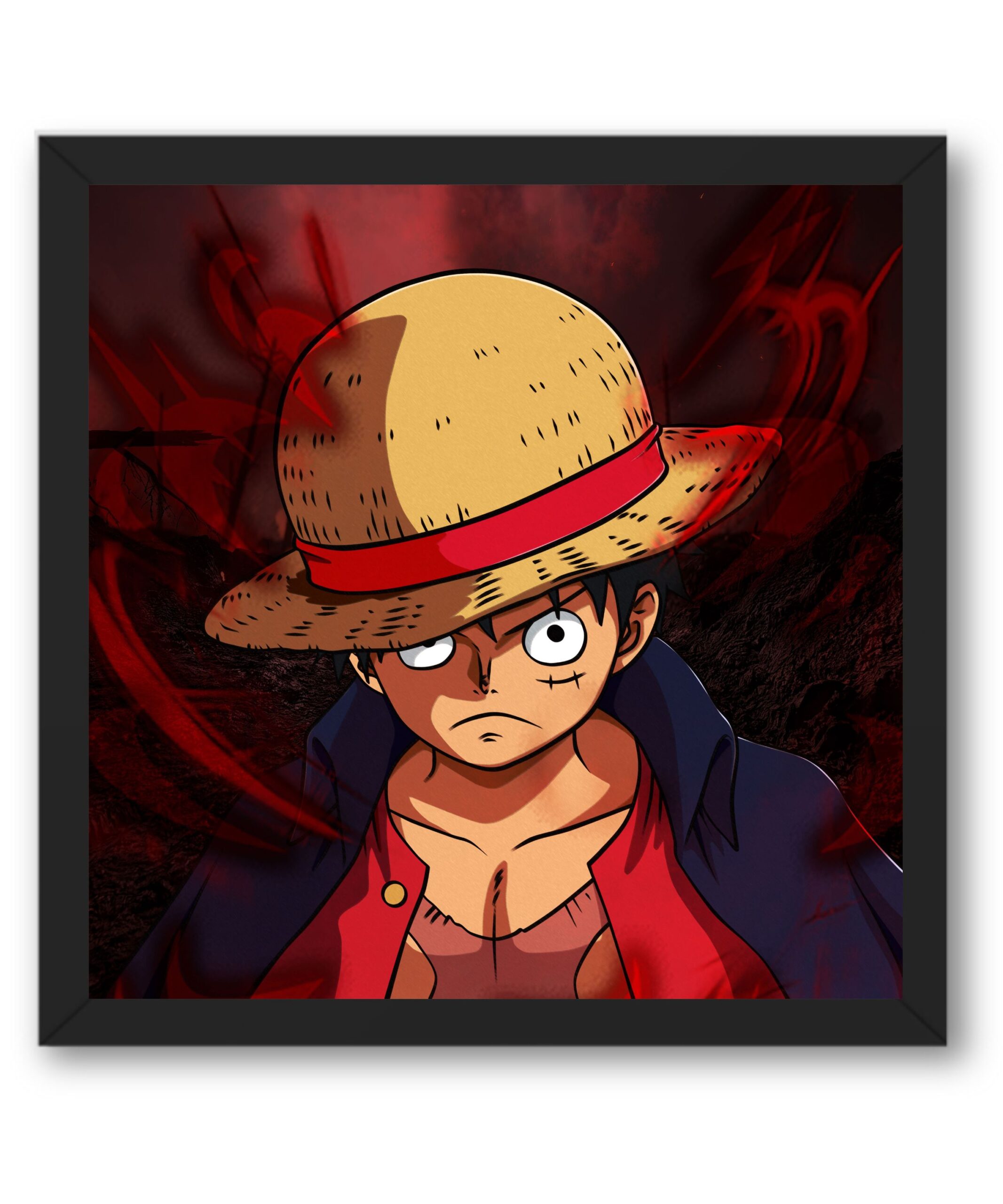 One Piece – Luffy 3 -Framed Poster One Piece – Luffy 3 Framed Poster 1 scaled