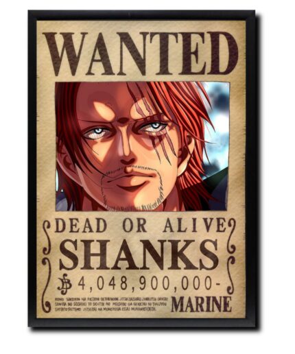Shanks Wanted Poster
